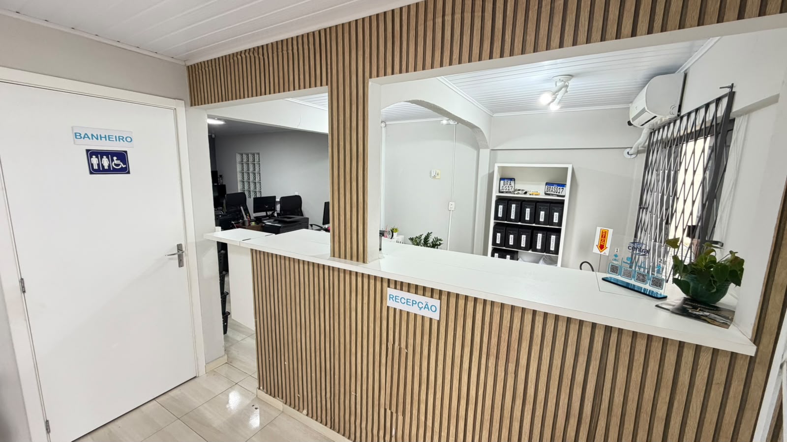 Recepção do Despachante Central em Joinville